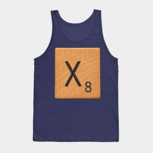 Scrabble Tile 'X' Tank Top